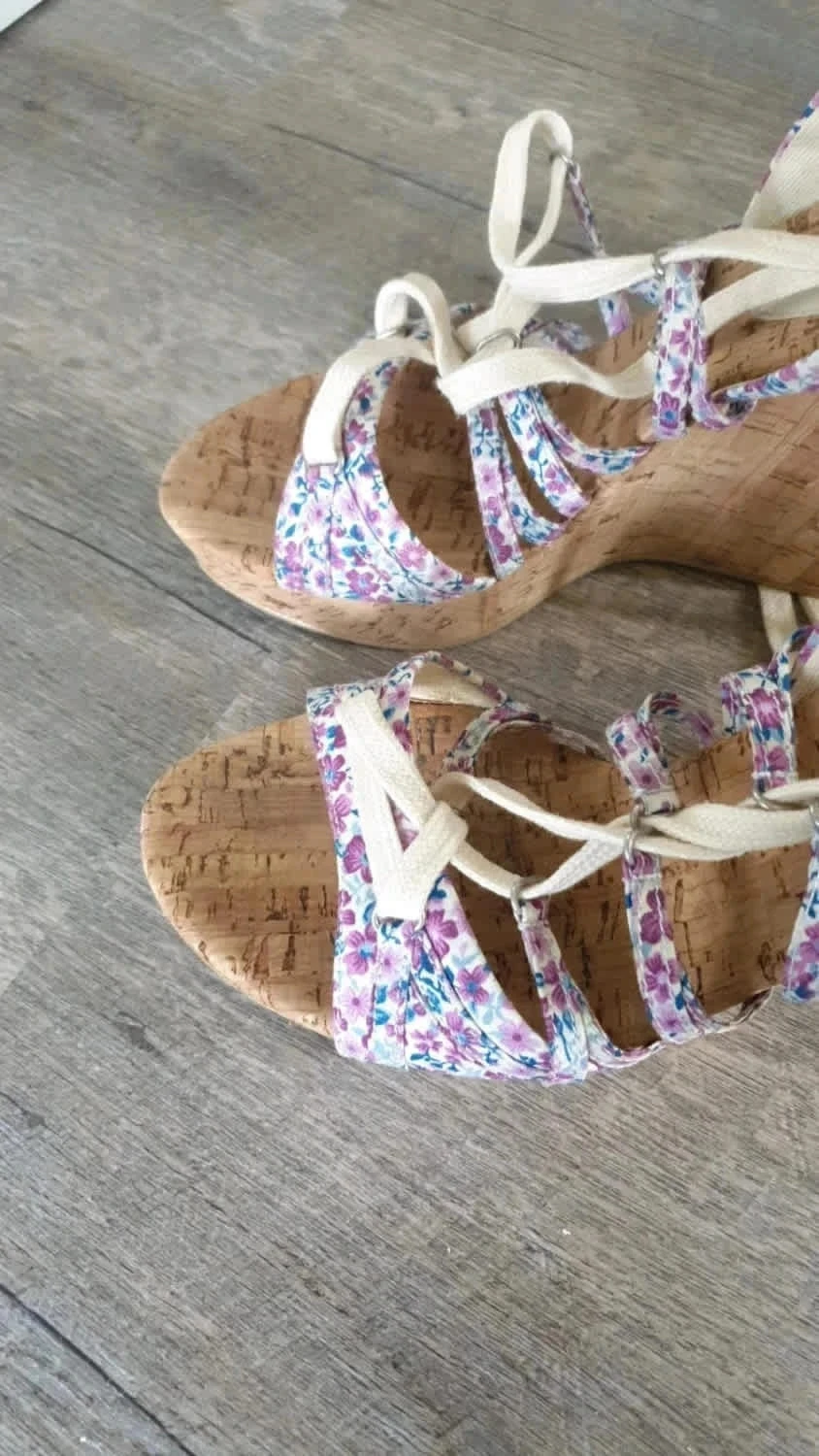 Texto 38 wedge sandals – photo 6